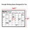 Magnetic Dry Erase Fridge Calendar Whiteboard for Refrigerator 16.9 x 11.8 Inches Planner
